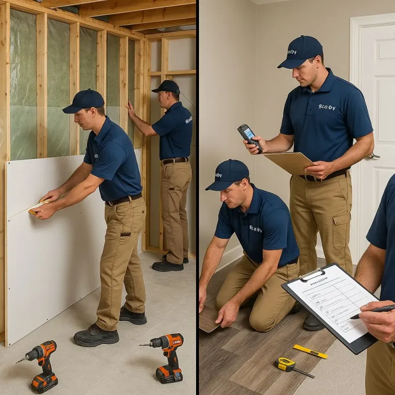 Repairs and Reconstruction process in Bystrom, CA