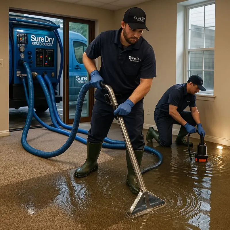 Water Extraction and Removal process in Bystrom, CA